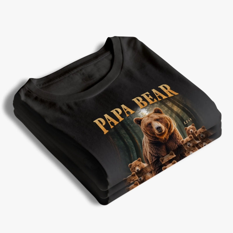 Custom Unisex T-shirt, Premium T-shirt, Hoodie - Personalized Father's Day Birthday Gifts For Dad, Grandpa - Built By Dad