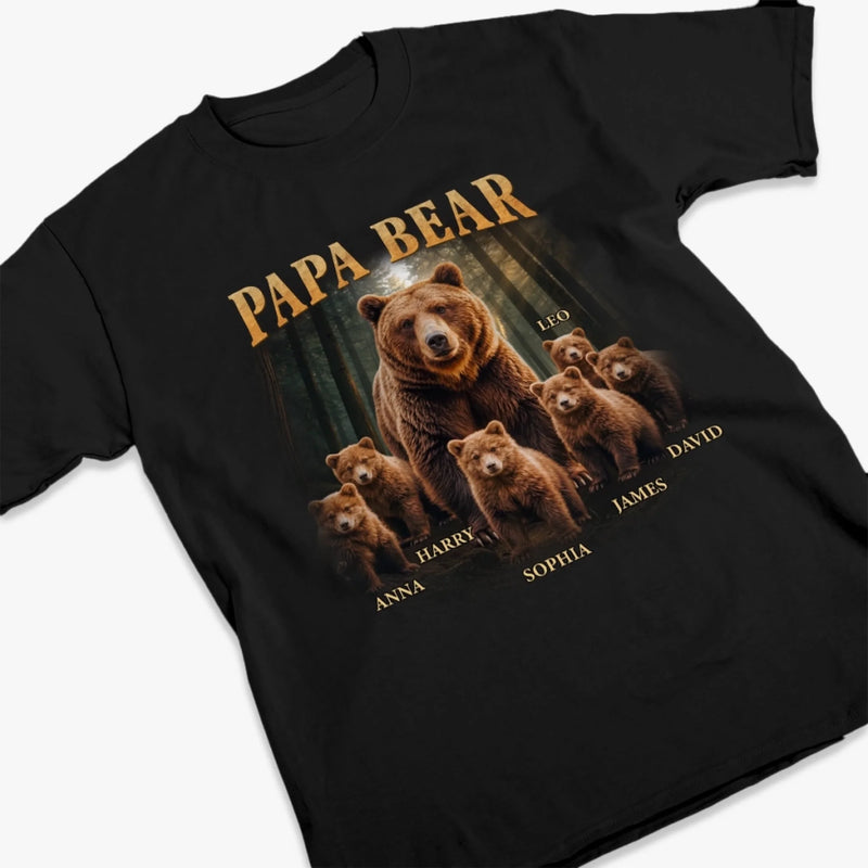 Custom Unisex T-shirt, Premium T-shirt, Hoodie - Personalized Father's Day Birthday Gifts For Dad, Grandpa - Built By Dad