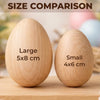 Custom Wooden Egg Shaker - Personalized Easter, Baby Shower, Gender Reveal Gifts For New Moms, New Dads, New Parents - Welcome To The World