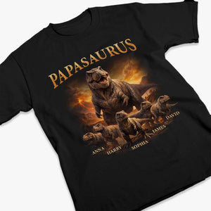 Custom Unisex T-shirt, Premium T-shirt, Hoodie - Personalized Father's Day Birthday Gifts For Dad, Grandpa - My First Hero My Forever Dad
