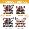 Custom Window Hanging Suncatcher Ornament - Personalized Mother's Day Birthday Gifts For Mom, Grandma - Thank You For Everything Mom