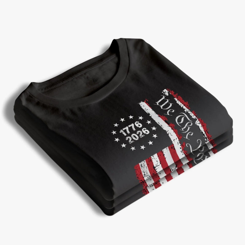 Custom Unisex T-shirt, Premium T-shirt, Hoodie - Personalized America 250th Anniversary Gifts For Men And Women - Freedom Never Fades
