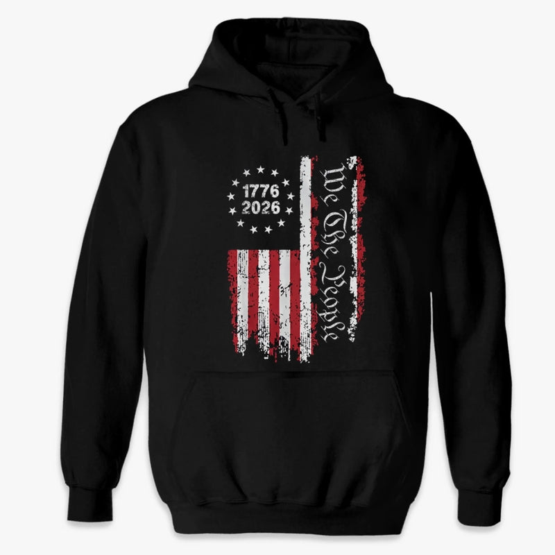 Custom Unisex T-shirt, Premium T-shirt, Hoodie - Personalized America 250th Anniversary Gifts For Men And Women - Freedom Never Fades
