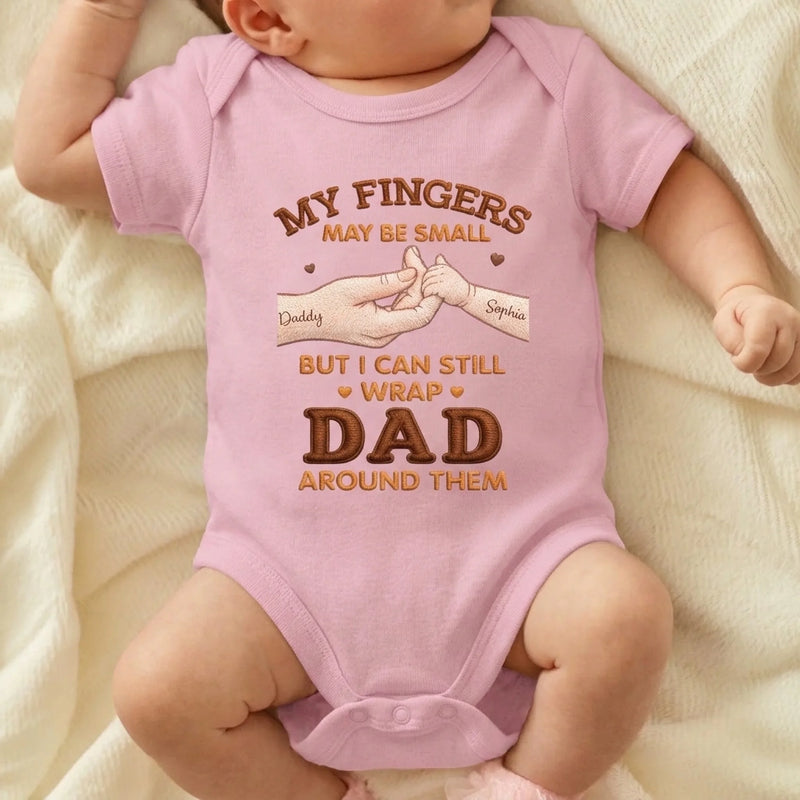 Custom Baby Onesie - Personalized Baby Shower, Gender Reveal Gifts For New Moms, New Dads, New Parents - Tiny But Mighty