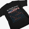 Custom Word Search Puzzle Unisex T-shirt, Premium T-shirt, Hoodie - Personalized Father's Day Birthday Gifts For Dad, Grandpa - Dad Love Never Fades