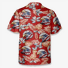 Custom Unisex Tropical Hawaiian Aloha Shirt - Personalized America 250th Anniversary Gifts For Women, Men - United In Brave Spirit 🇺🇸