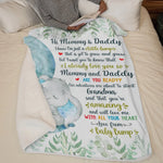 Custom Blanket - Personalized Baby Shower, Gender Reveal Gifts For New Moms, New Dads, New Parents - New Life, New Love, New Journey