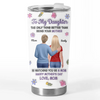 Custom 3D Inflated Effect Printed Tumbler - Personalized Mother's Day Birthday Gifts For Daughter - My Girl, Now A Mom