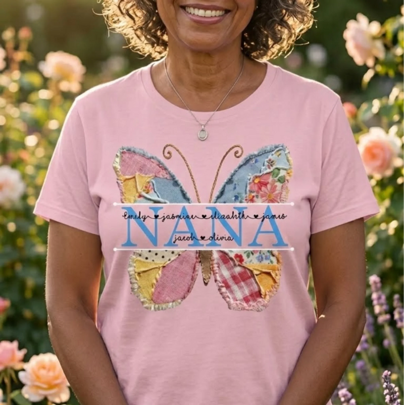 Custom Unisex T-shirt, Premium T-shirt, Hoodie - Personalized Mother's Day Birthday Gifts For Mom, Grandma - Blessed With The Best Mom
