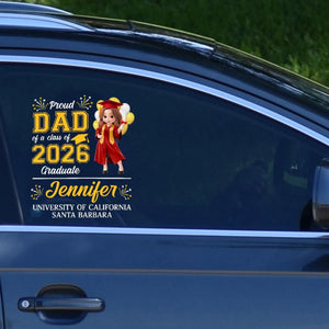 Custom RV Decal - Personalized Graduation Gifts For Him, Her - Go Where Your Dreams Take You