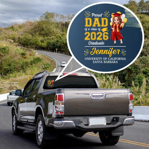 Custom RV Decal - Personalized Graduation Gifts For Him, Her - Go Where Your Dreams Take You