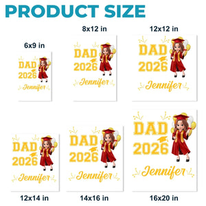 Custom RV Decal - Personalized Graduation Gifts For Him, Her - Go Where Your Dreams Take You
