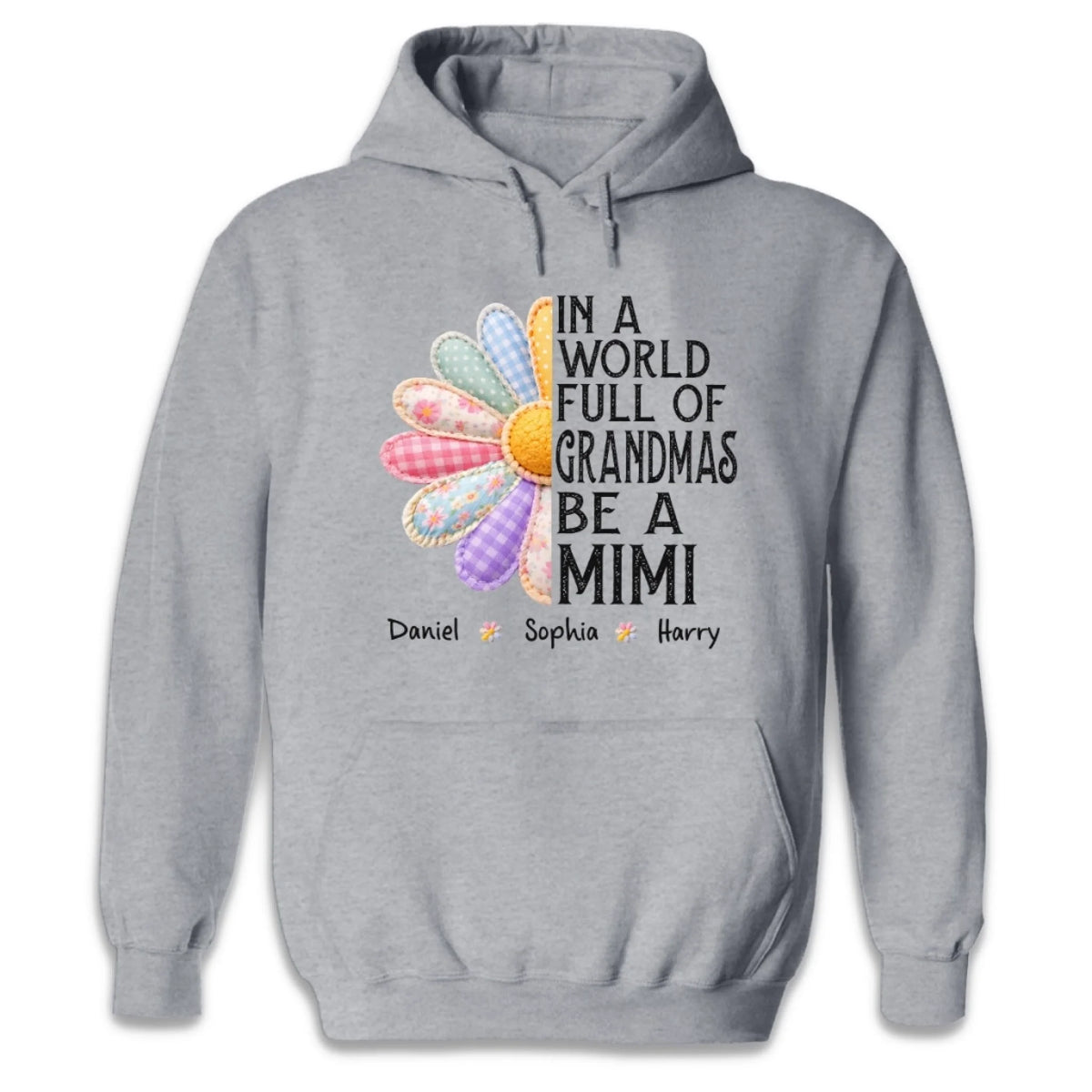 Custom Unisex T-shirt, Premium T-shirt, Hoodie - Personalized Mother's Day Birthday Gifts For Mom, Grandma - Grandma Love Feels Like Home