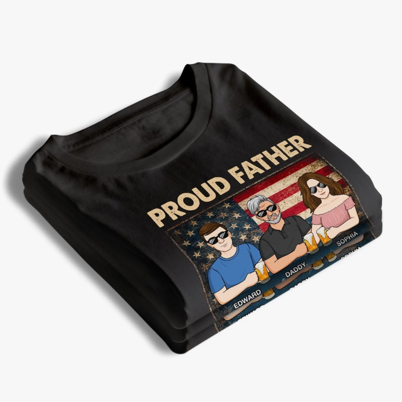 Custom Unisex T-shirt, Premium T-shirt, Hoodie - Personalized Birthday Gifts For Dad, Grandpa - Dad My Guiding Star