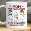 Custom 3D Inflated Effect Printed Mug - Personalized Funny Mother's Day Birthday Gifts For Mom - For The Mom Who Gets It