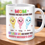 Custom 3D Inflated Effect Printed Mug - Personalized Funny Mother's Day Birthday Gifts For Mom - Chaos Never Looked This Cute