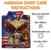 Unisex Tropical Hawaiian Aloha Shirt - America 250th Anniversary Gifts For Women, Men - American Spirit Tropical Soul