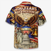 Unisex Tropical Hawaiian Aloha Shirt - America 250th Anniversary Gifts For Women, Men - American Spirit Tropical Soul