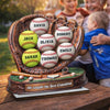 Custom 2-Layered Wooden Plaque - Personalized Mother's Day,  Father's Day Gifts For Mom, Grandma, Dad, Grandpa- Our Roots Begin With You