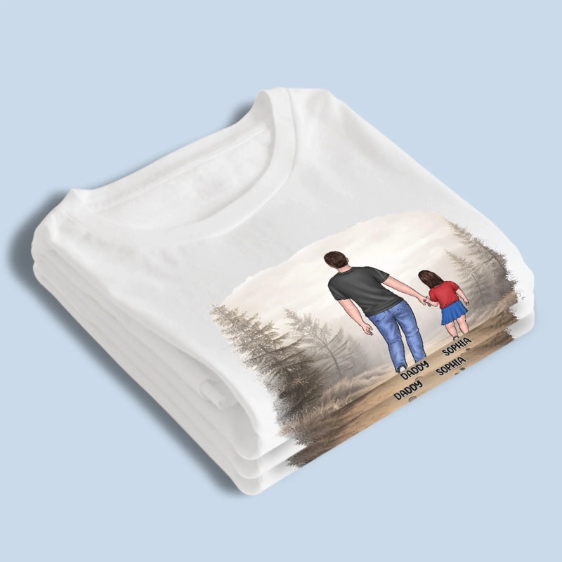 Custom Unisex T-shirt, Premium T-shirt, Hoodie - Personalized Father's Day Birthday Gifts For Dad, Grandpa - He Raised A Family