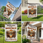 Custom Flag - Personalized Anniversary Wedding Camping Gifts For Campers, Husband And Wife, Him And Her - Where Love Meets The Outdoors