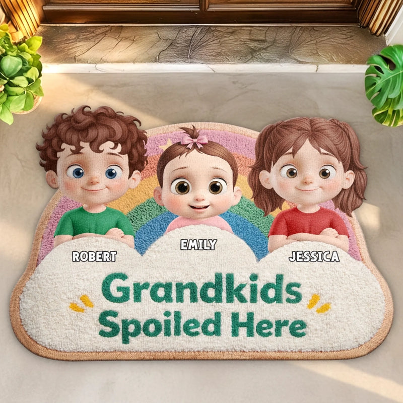 Custom Shaped Doormat - Personalized Mother's Day Birthday Gifts For Mom, Grandma - Love Beyond Measure