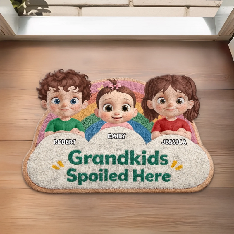 Custom Shaped Doormat - Personalized Mother's Day Birthday Gifts For Mom, Grandma - Love Beyond Measure