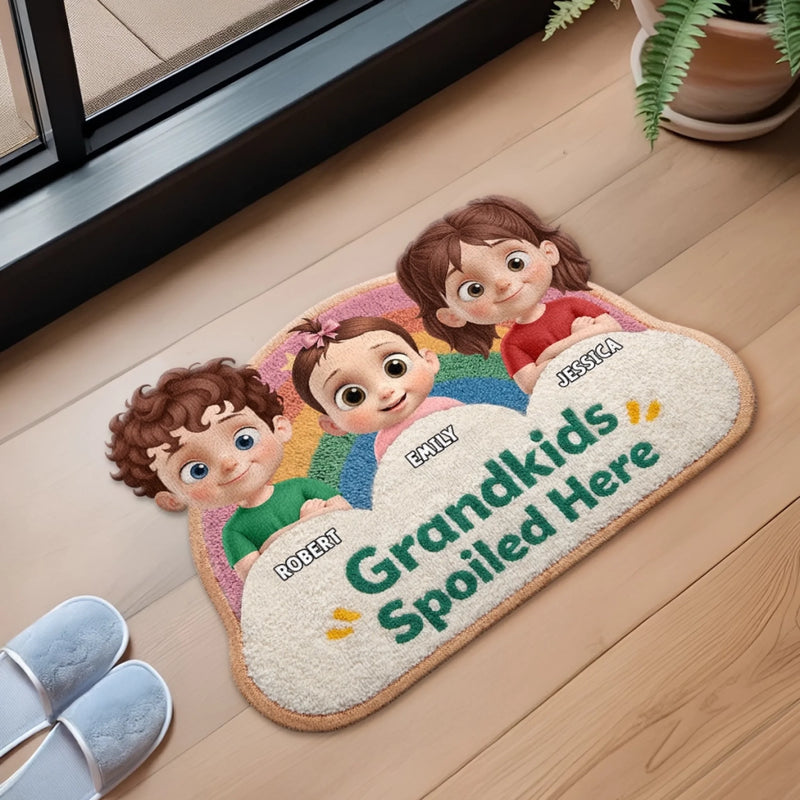 Custom Shaped Doormat - Personalized Mother's Day Birthday Gifts For Mom, Grandma - Love Beyond Measure