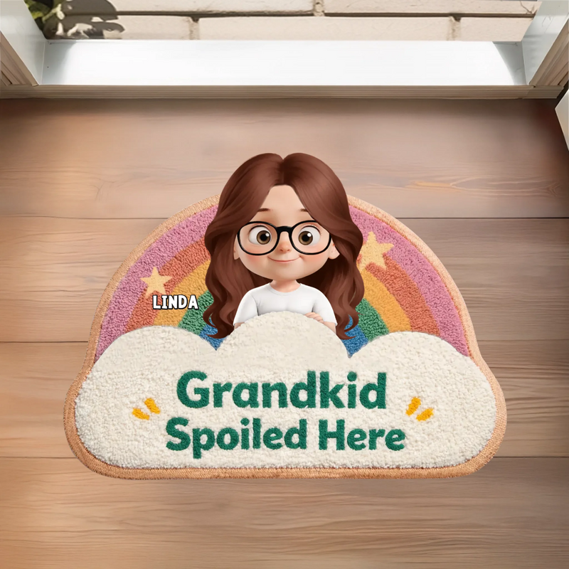 Custom Shaped Doormat - Personalized Mother's Day Birthday Gifts For Mom, Grandma - Love Beyond Measure