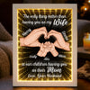 Custom Infinity Mirror Light Box - Personalized Anniversary Wedding Gifts For Husband And Wife, Him And Her - Love That Shines Beyond Time