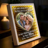 Custom Photo Infinity Mirror Light Box - Personalized Anniversary Wedding Gifts For Husband And Wife, Him And Her - In Your Eyes I See Eternity
