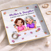 Custom Full-Print Jewelry Dish - Personalized Mother's Day Birthday Gifts For Mom, Daughter - Like Mother, Like Daughter