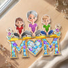 Custom Window Hanging Suncatcher Ornament - Personalized Mother's Day Birthday Gifts For Mom, Grandma - Mom, Our Sweetest Heart