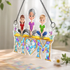 Custom Window Hanging Suncatcher Ornament - Personalized Mother's Day Birthday Gifts For Mom, Grandma - Mom, Our Sweetest Heart