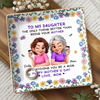 Custom Full-Print Jewelry Dish - Personalized Mother's Day Birthday Gifts For Daughter - From Mom With Love