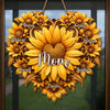 Custom Sunflower Wood Sign - Personalized Mother's Day Birthday Gifts For Mom, Grandma - All Roads Lead Back To Her