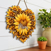 Custom Sunflower Wood Sign - Personalized Mother's Day Birthday Gifts For Mom, Grandma - All Roads Lead Back To Her