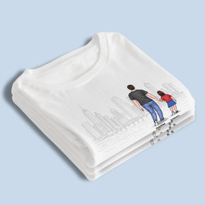 Custom Unisex T-shirt, Premium T-shirt, Hoodie - Personalized Father's Day Birthday Gifts For Dad, Grandpa - Classic Dad Energy
