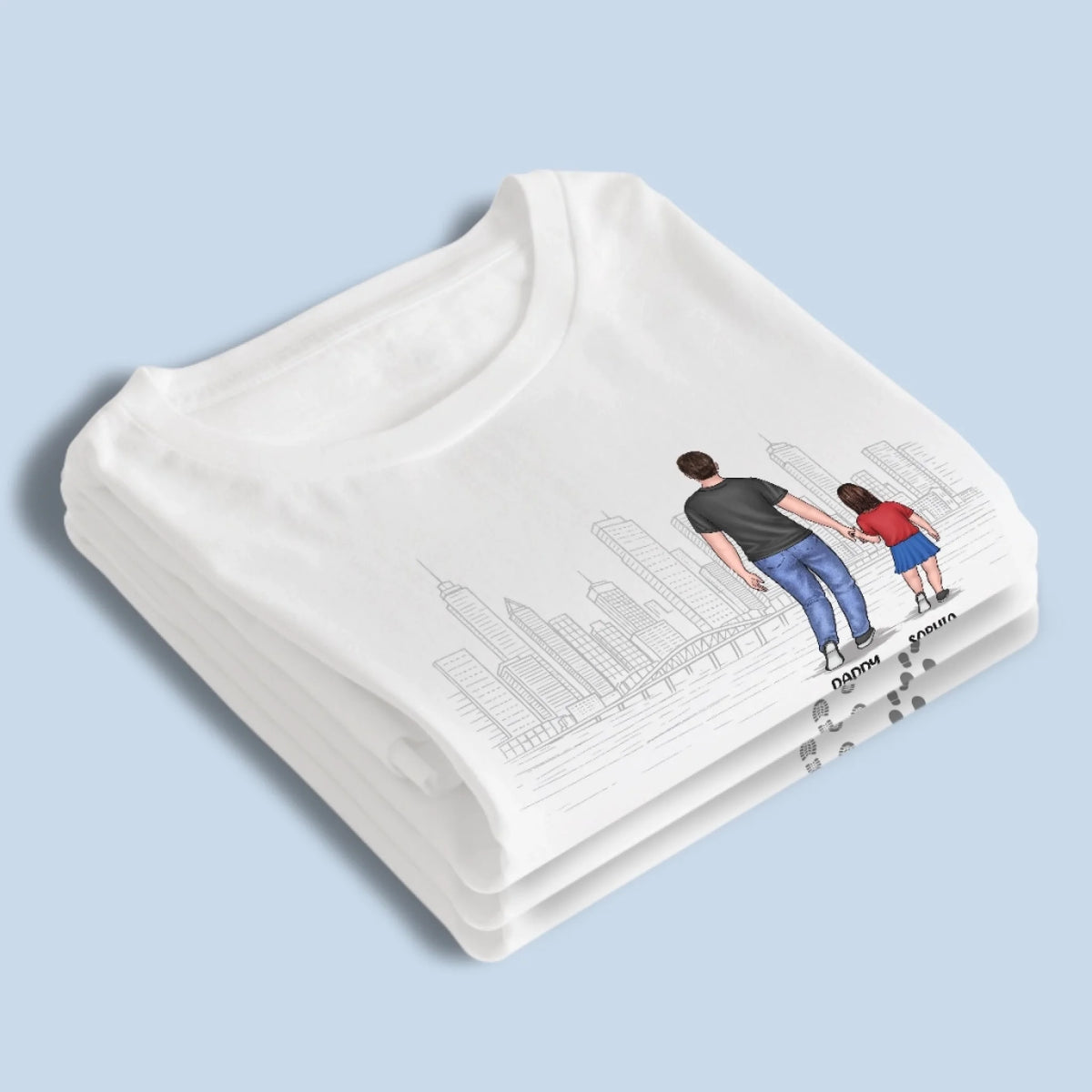 Custom Unisex T-shirt, Premium T-shirt, Hoodie - Personalized Father's Day Birthday Gifts For Dad, Grandpa - Classic Dad Energy