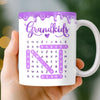 Custom Word Search Puzzle 3D Inflated Effect Printed Mug - Personalized Mother's Day Birthday Gifts For Mom, Grandma - All Words Lead To Mom