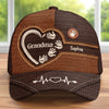 Custom Hat, All Over Print Classic Cap - Personalized Mother's Day Birthday Gifts For Grandma, Mom - World’s Greatest Grandma