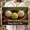 Custom Horizontal Poster - Personalized Mother's Day, Father's Day Gifts For Mom, Grandma, Dad, Grandpa - We Caught The Best One