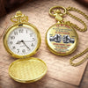 Custom Pocket Watch - Personalized Birthday Gifts For Son - My Son My Pride