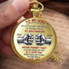 Custom Pocket Watch - Personalized Birthday Gifts For Son - My Son My Pride
