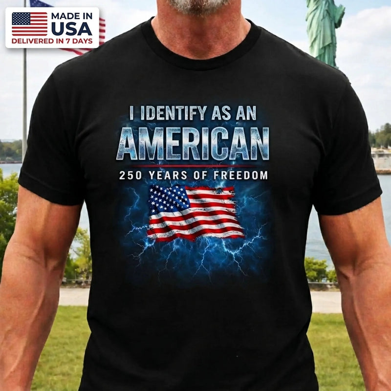 Unisex T-shirt, Premium T-shirt, Hoodie - America 250th Anniversary Gifts For Men And Women - Built On Courage And Hope
