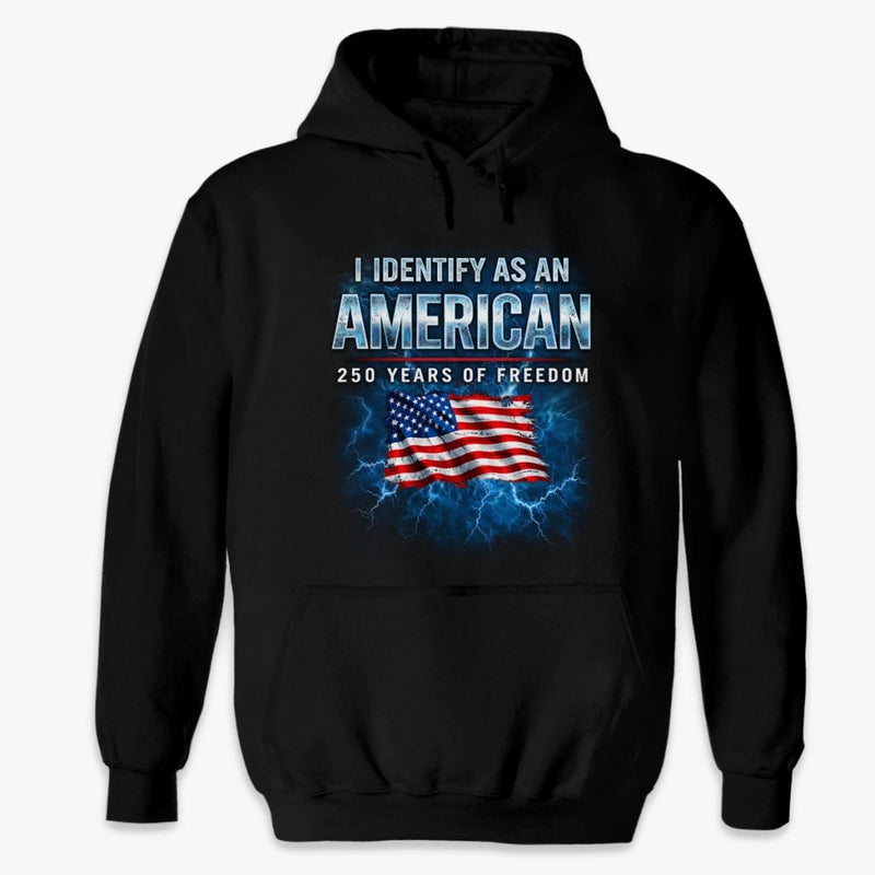 Unisex T-shirt, Premium T-shirt, Hoodie - America 250th Anniversary Gifts For Men And Women - Built On Courage And Hope