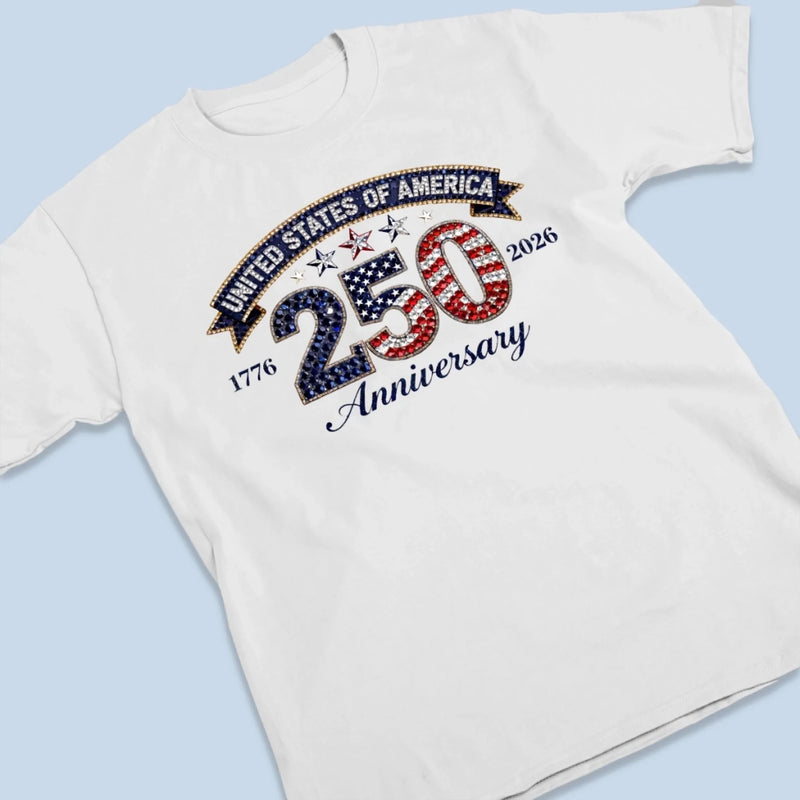 Unisex T-shirt, Premium T-shirt, Hoodie - America 250th Anniversary Gifts For Men And Women - Patriot Since Day One
