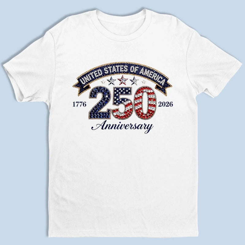 Unisex T-shirt, Premium T-shirt, Hoodie - America 250th Anniversary Gifts For Men And Women - Patriot Since Day One