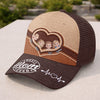 Custom Hat, All Over Print Classic Cap - Personalized Mother's Day Birthday Gifts For Grandma, Mom - Connected By Heart