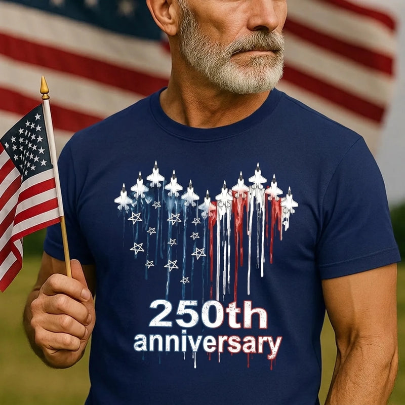Unisex T-shirt, Premium T-shirt, Hoodie - America 250th Anniversary Gifts For Men And Women - United We Stand